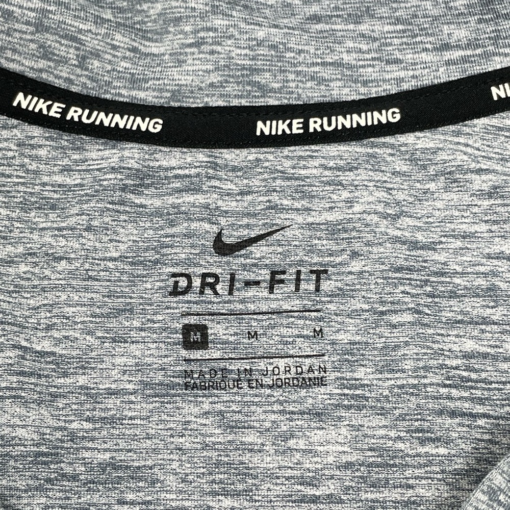 Nike Women's Dry Element Running Top Gray Heather Long Sleeve Size M - Picture 10 of 12